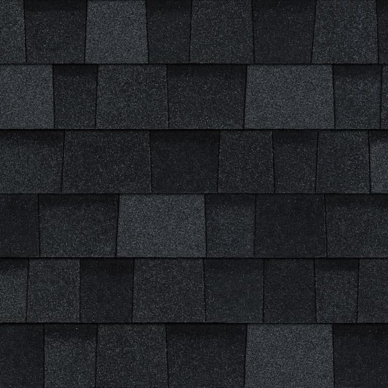 Onyx Black Shingle Detail
