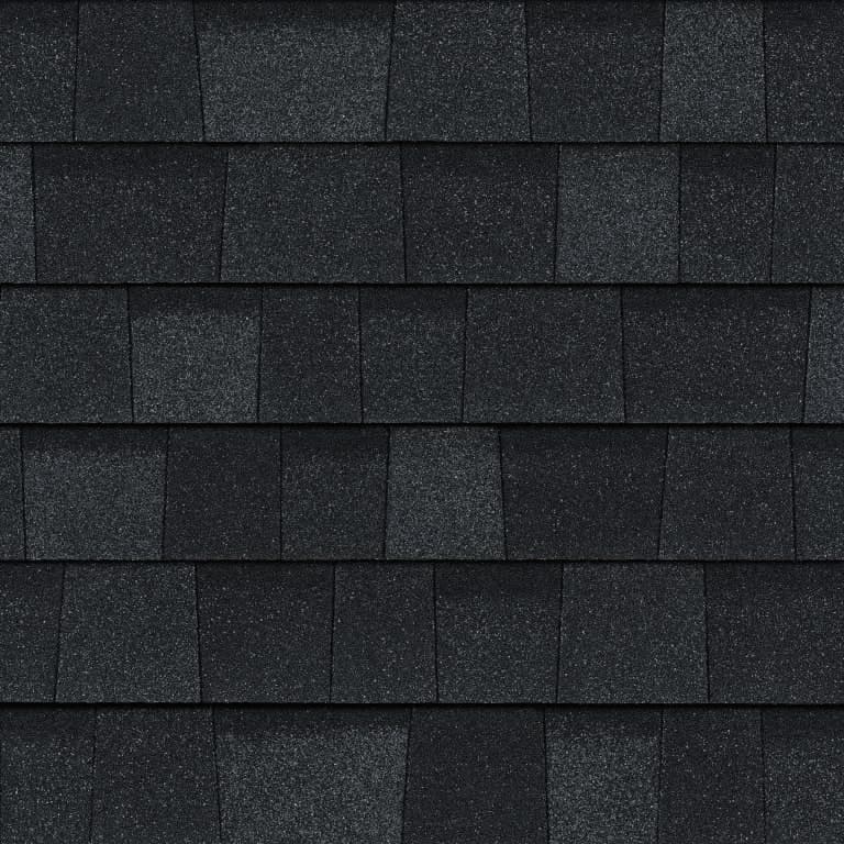 Onyx Black Shingle Detail